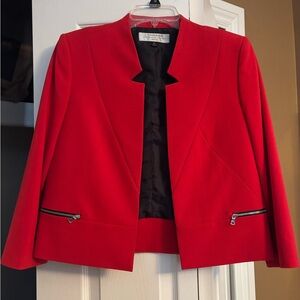 Elie Tahari Bold Red Women's Blazer